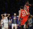 Fin a la racha de los Lakers: los Raptors asaltan el Staples Center