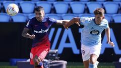 Jos&eacute; Font&aacute;n durante un partido con el Celta.