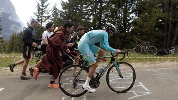 Vincenzo Nibali no encuentra explicación a su bajón físico