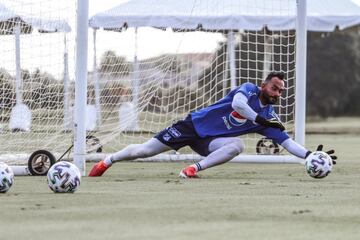 Millonarios entrenó en el Omni Champions Gate de Orlando antes de disputar el partido amistoso ante Atlético Nacional por la Florida Cup.