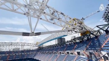 El nuevo Bernabéu va cogiendo forma: así luce en estos momentos