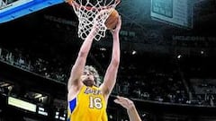 Los Lakers caen y Gasol pide más balones