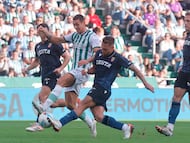 Imagen del partido de ida.