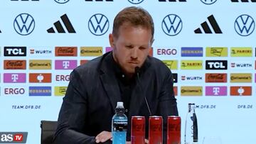 Julian Nagelsmann en rueda de prensa