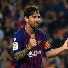 Messi destroza a su víctima favorita antes de lesionarse