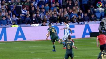 Oyarzabal está para lo que él quiera: el gol que liquidó al Betis