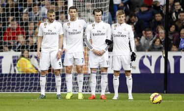 La BBC se desplomó en 2015: de 2 goles por partido a sólo 1,3