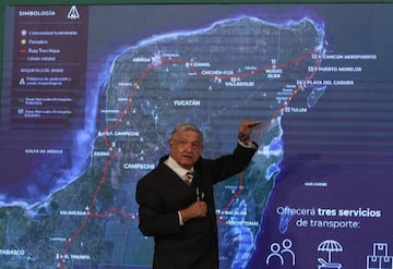 AMLO: AIFA y Tren Maya son obras públicas en beneficio de los mexicanos