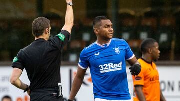 Alfredo Morelos podr&iacute;a ser sancionado de oficio en Escocia.