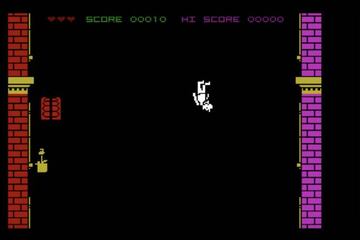 Otra referencia real, Nohzdyve, para ZX Spectrum, que la web de la película nos ofrece probar en su versión para emulador.