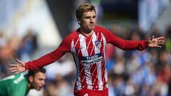 Griezmann celebra un gol. 