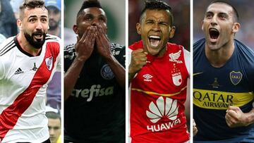 Así está la tabla de goleadores de la Copa Libertadores 2018