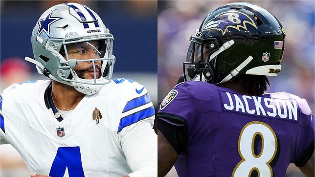 Lamar Jackson y Dak Prescott se enfrentan por primera vez