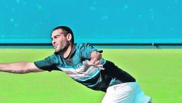 <b>UN ISRAELÍ EN DUBAI. </b>El doblista israelí Andy Ram sí tuvo visado para Dubai: hasta que perdió, ayer.