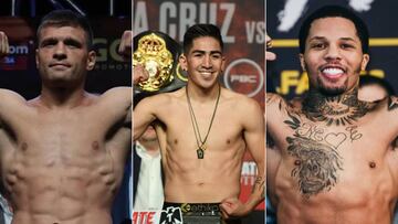 Segey Derevyachenko, Leo Santa Cruz y Gervonta Davis.