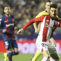 Aduriz iguala a Panizo como octavo goleador del Athletic