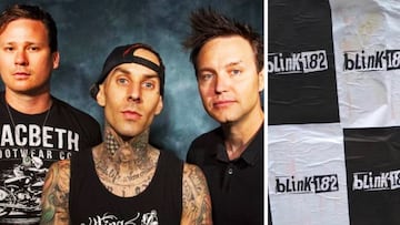 Blink 182 aparece con misteriosos promocionales en las calles de CDMX: qué significan y de qué trata