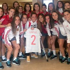 Ona Batlle abandonó la concentración con un esguince