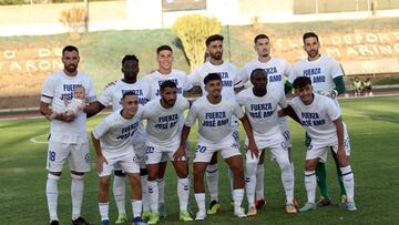 El once del Tenerife.