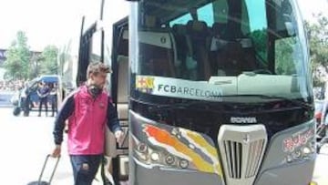 El Barça regresa a casa arropado por su afición