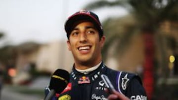 Ricciardo, en Bahrain. 