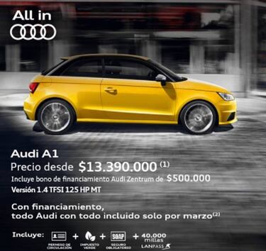 Audi, la marca automotriz que usa el Real Madrid, tiene una oportunidad especial en marzo