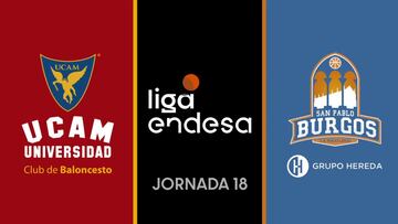 Resumen del UCAM Murcia vs. San Pablo Burgos de la Liga Endesa