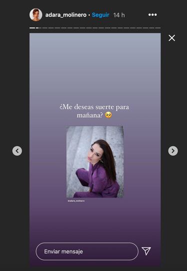 Adara Molinero se somete a una nueva operación de pecho