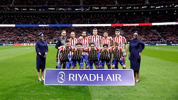 08/11/25 PARTIDO PRIMERA DIVISION
ATLETICO DE MADRID - LEVANTE
FORMACION