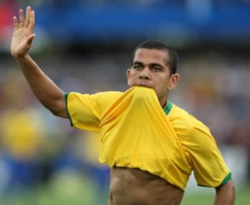 Dani Alves marcó en la Final de Copa América ante Argentina. Brasil ganó 3-0 a Argentina en la edición que se jugó en Venezuela.