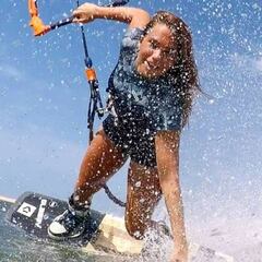 Así escapa del frío Claudia León en Brasil