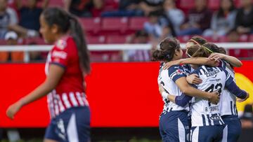 Rayadas venció a Chivas en su casa y es líder absoluto, Tigres volvió a la senda del triunfo y es cuarto general, Pachuca y Atlas cierran el grupo de los cuatro mejores equipos.
