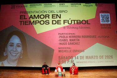 Parejas, sacrificios y fútbol: Hugo Sánchez arropa presentación de libro