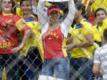 Partido Ecuador - España.