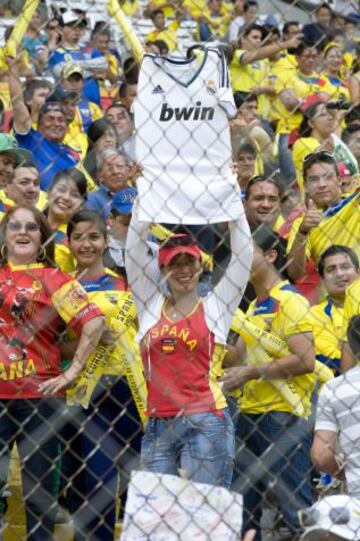 Partido Ecuador - España.