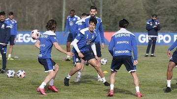 26/02/21 ENTRENAMIENTO DEL DEPORTIVO DE LA CORU&Ntilde;A
 miku