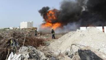 INCIDENTES. En Bahrain no se vive el mejor clima para la F-1.