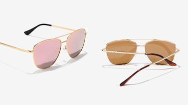 Estas gafas de sol tipo aviador para hombre y mujer cuestan 35 euros