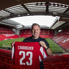 Carragher, ídolo del Liverpool, One Club Man 2025 concedido por el Athletic