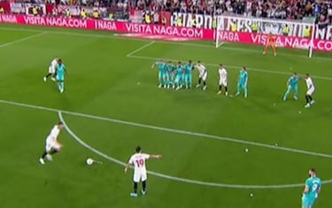 La pol¨¦mica del Sevilla-Madrid: un penalti no pitado, la falta del 1-0, gol anulado a Vinicius...