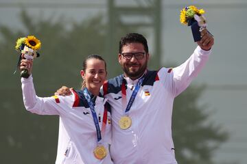 Fátima Gálvez y Alberto Fernández sumaron otro oro en la modalidad mixta de tiro tras superar a la pareja de San Marino.