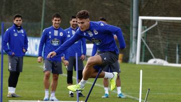 31/01/20 ENTRENAMIENTO DEL DEPORTIVO DE LA CORU&Ntilde;A 
 
 
 HUGO VALLEJO