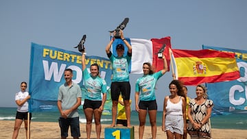 Protagonismo español en el Mundial de Windsurf y Windfoil