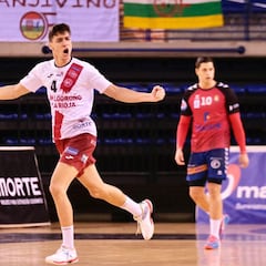 El Logroño vuelve a ganar
para seguir en la zona alta