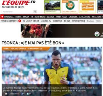 Portadas de la prensa extranjera