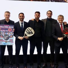 David Silva, Fernando Sanz y Pantic apadrinan el IV World Pádel Soccer en Fitur