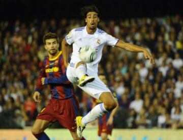 Sami Khedira arrived at the Bernabéu from Stuttgart in 2010 and spent five seasons at the club.