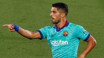 Luis Suárez, en uno de sus últimos partidos con el Barça.