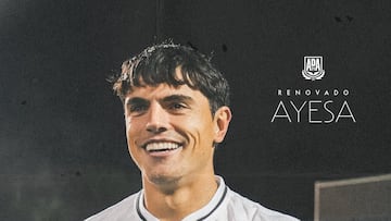 Gaizka Ayesa seguirá defendiendo la portería de la AD Alcorcón