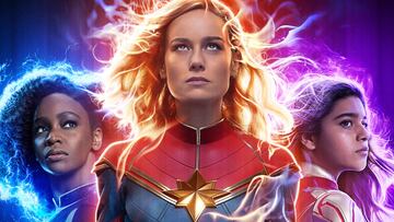 The Marvels estrena afiche y teaser con nuevas imágenes